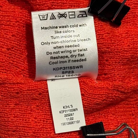 Draper James Cardigan Sweater Preppy Classic Casual Feminine Cottage Comfort 1X - Picture 5 of 7